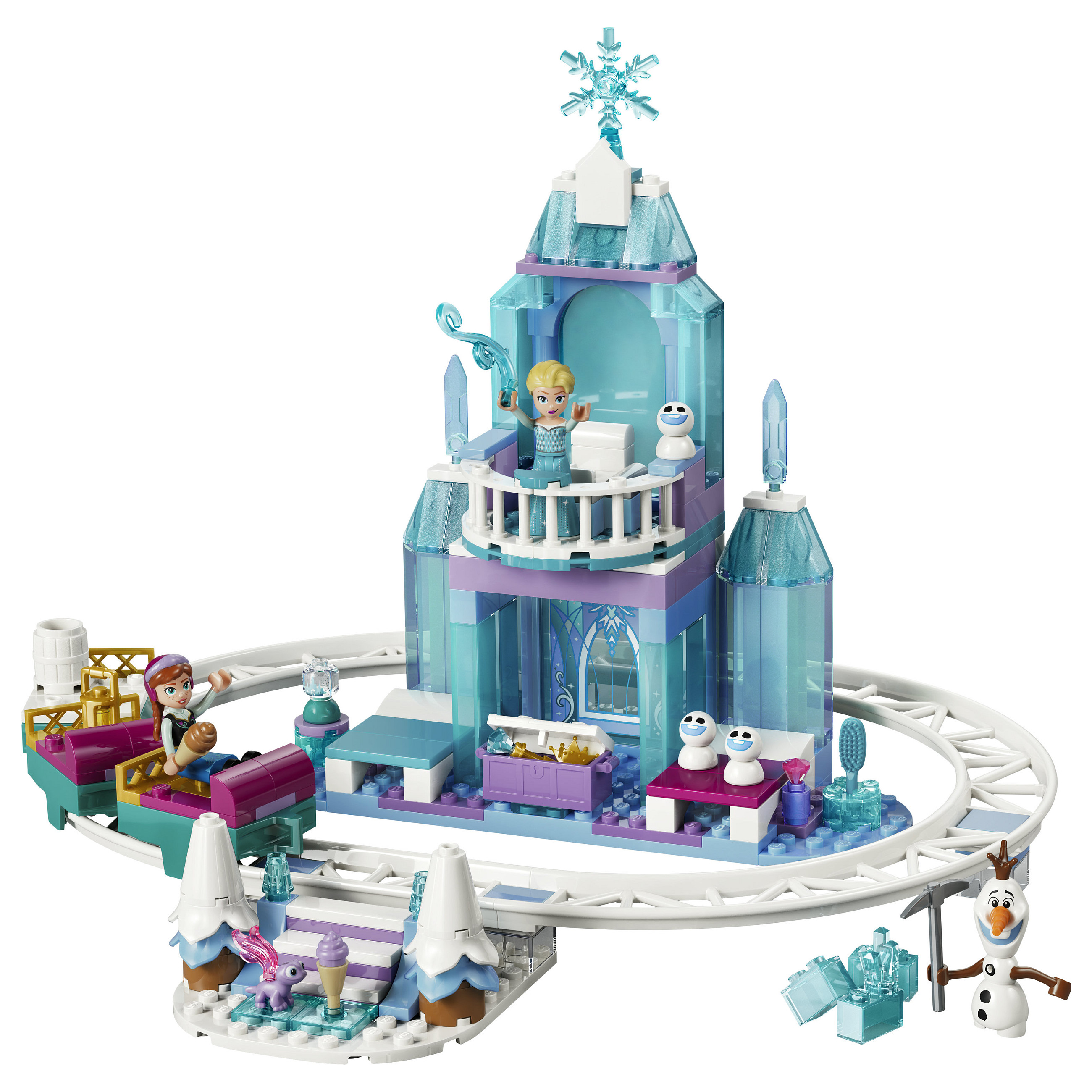 LEGO Disney Princess Elsa's Ice Castle & Snow Ride Adventure 43281
