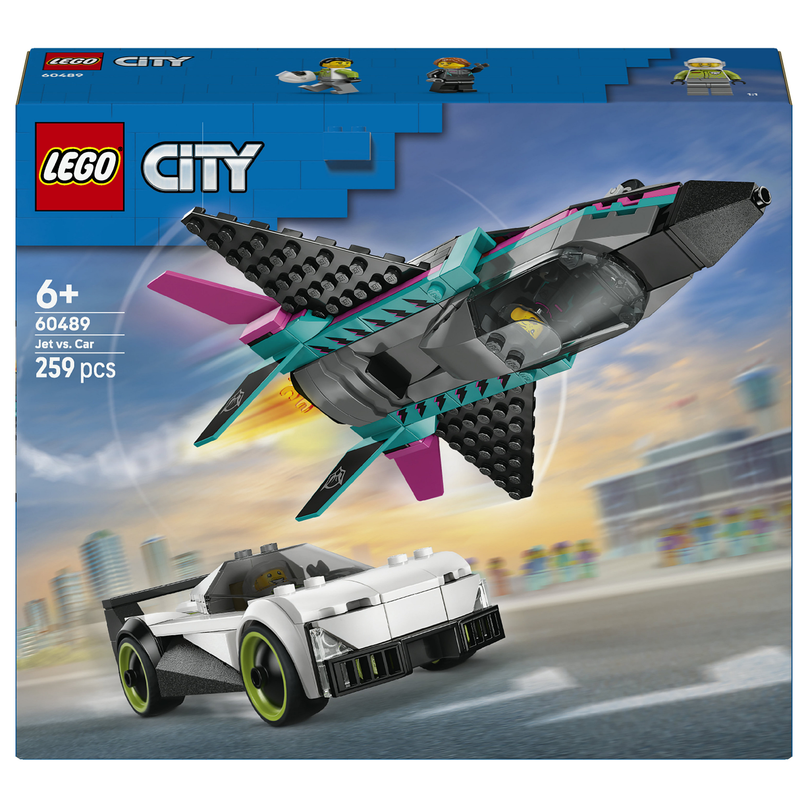 LEGO 60489 City Dsenflieger vs. Rennauto Spielwaren