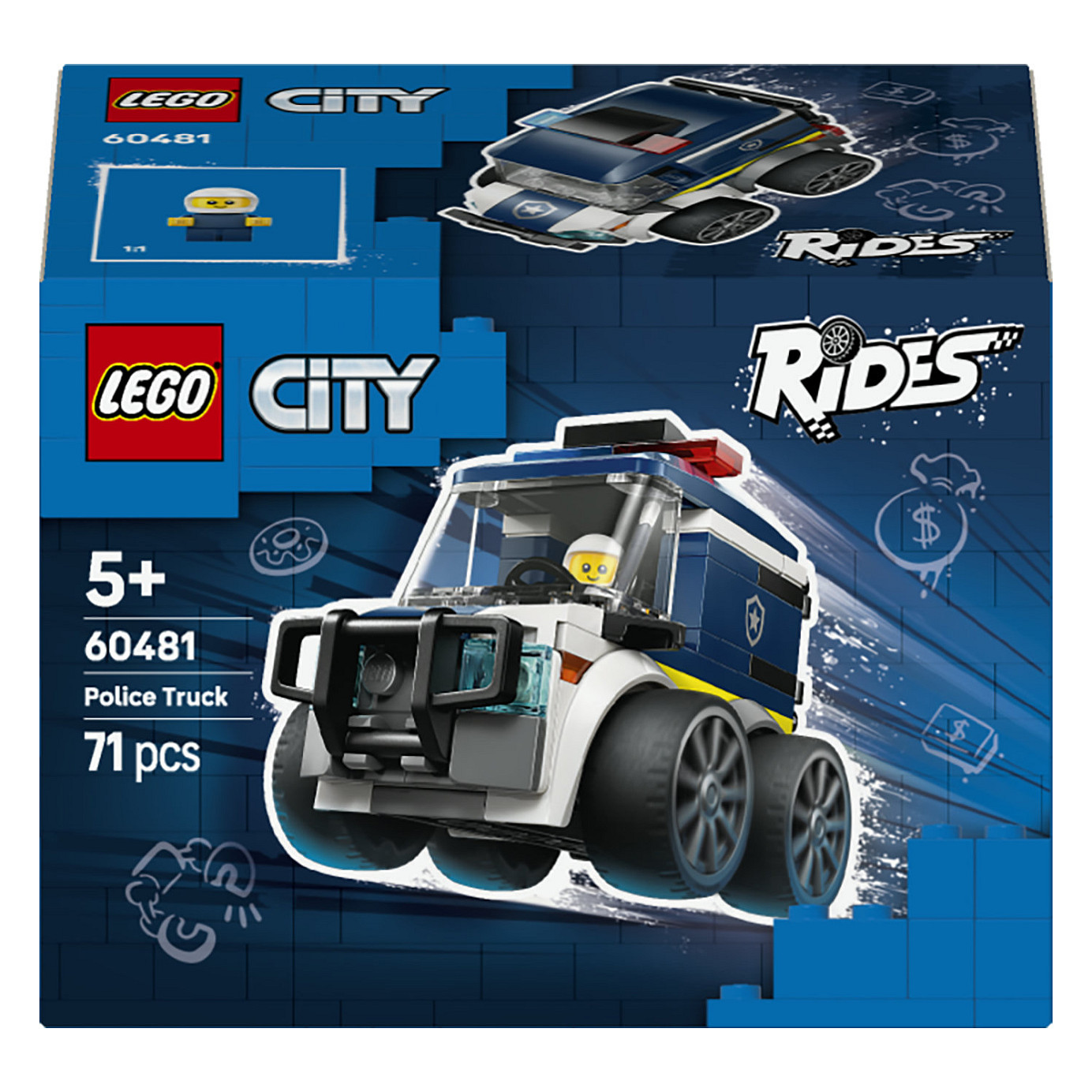 LEGO City Rides – Police Truck 60481 Spielwaren