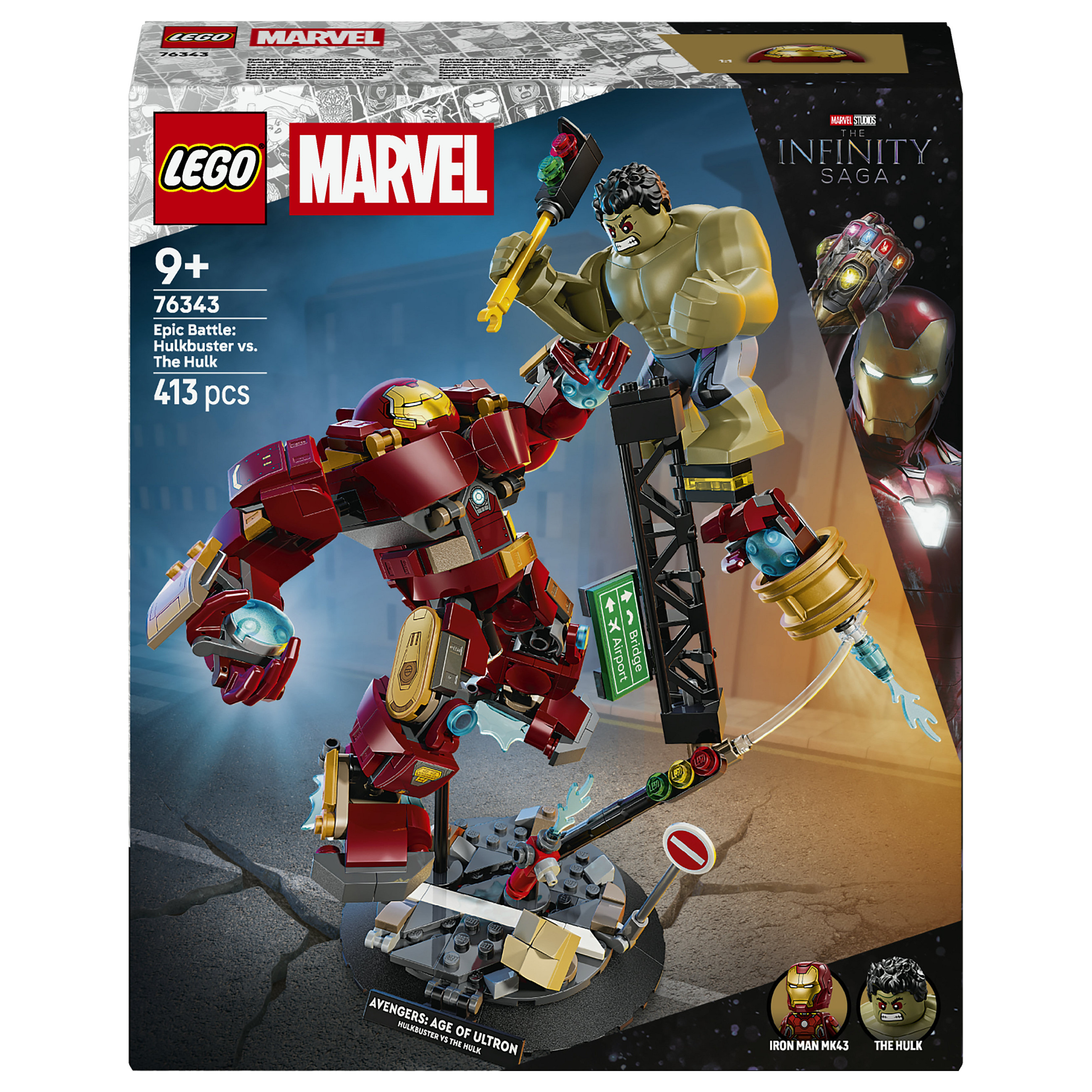 LEGO Marvel Epic Battle: Hulkbuster vs. The Hulk 76343 Spielwaren