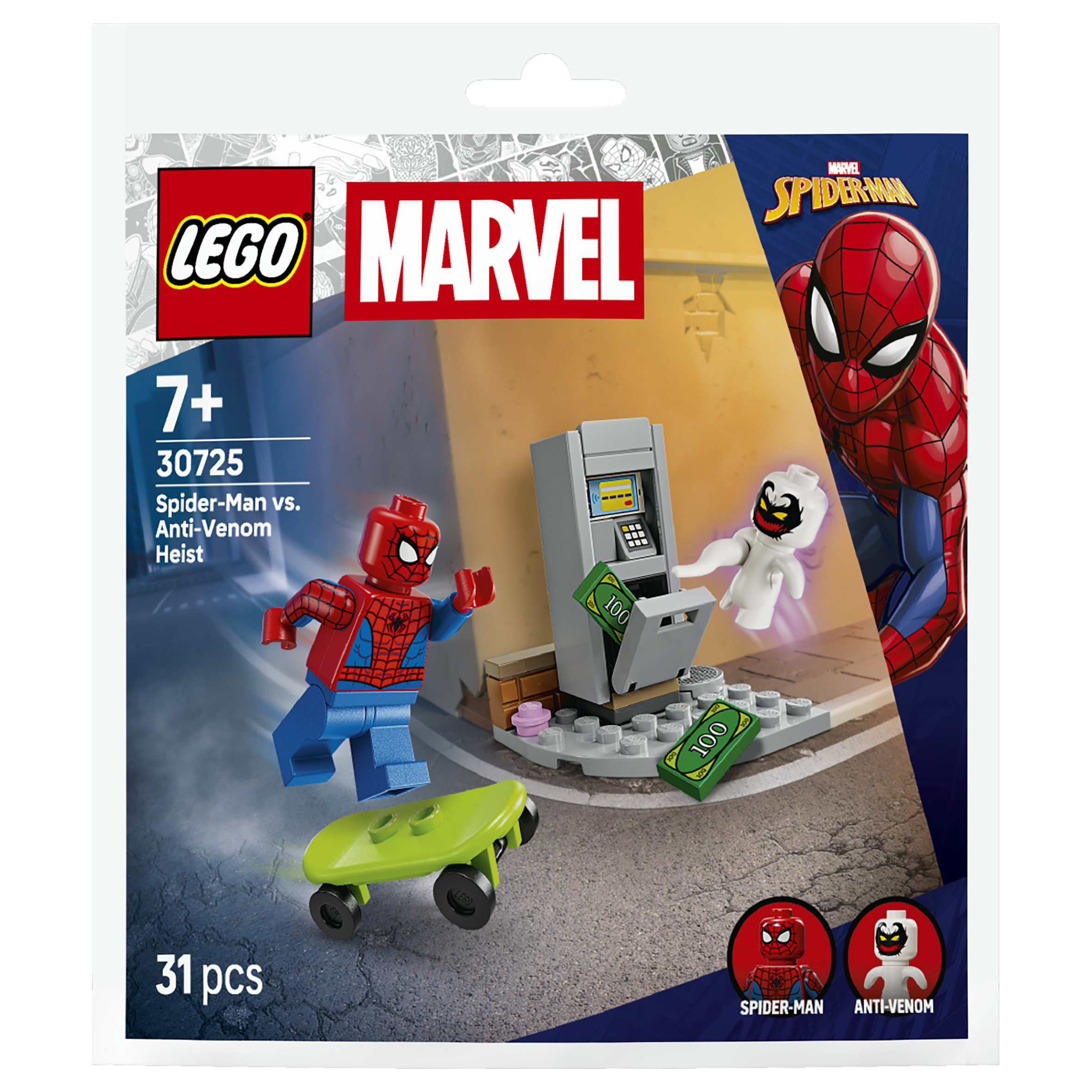 LEGO Marvel Spider-Man vs. Anti-Venom Heist 30725 Spielwaren