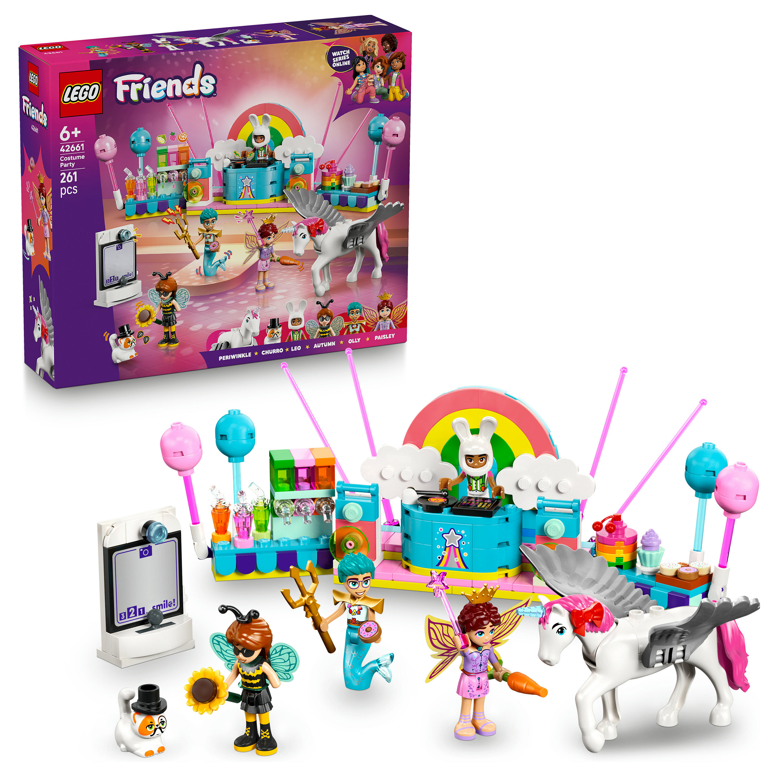 LEGO Friends Costume Party with Unicorn & Fairy