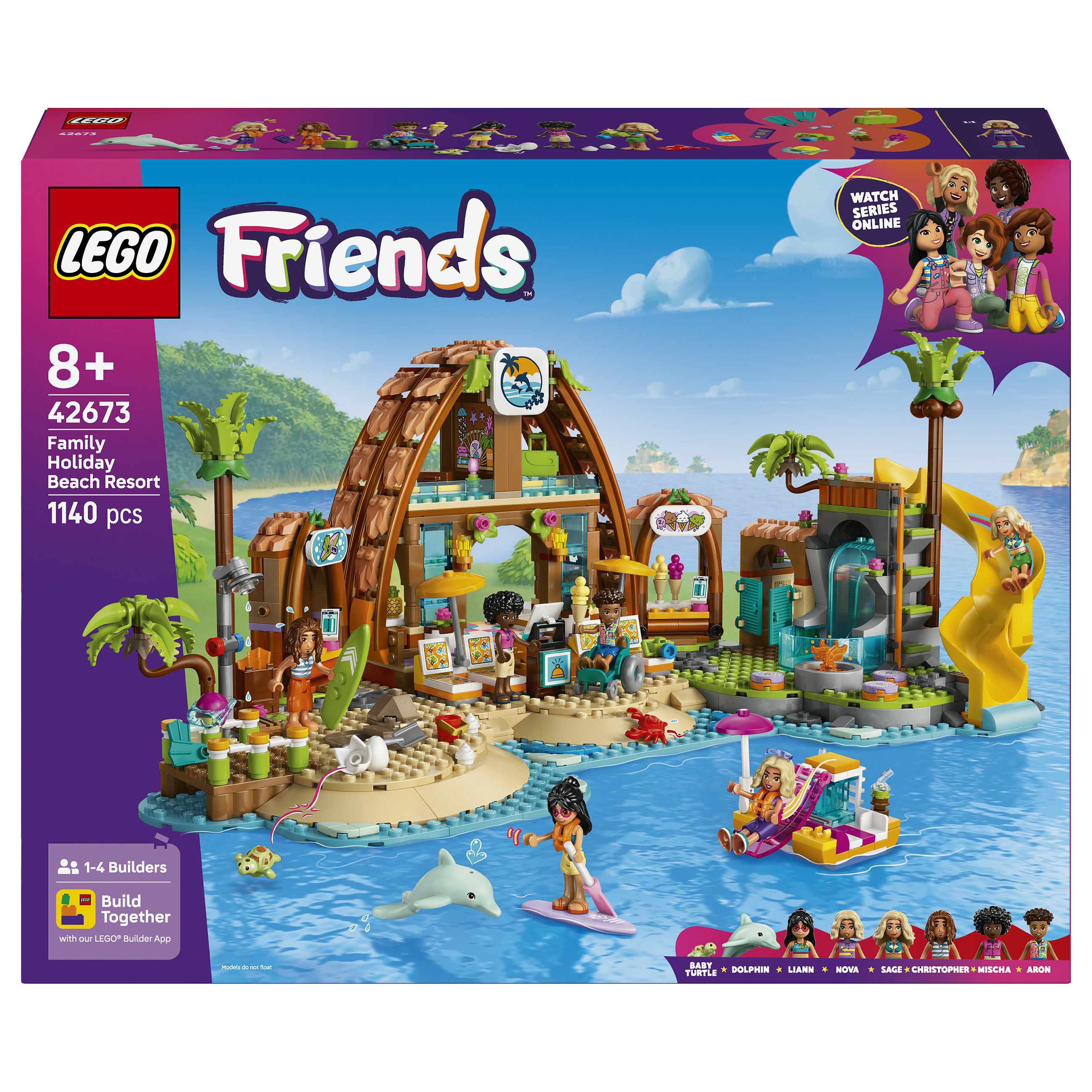 LEGO Friends Family Holiday Beach Resort Spielwaren
