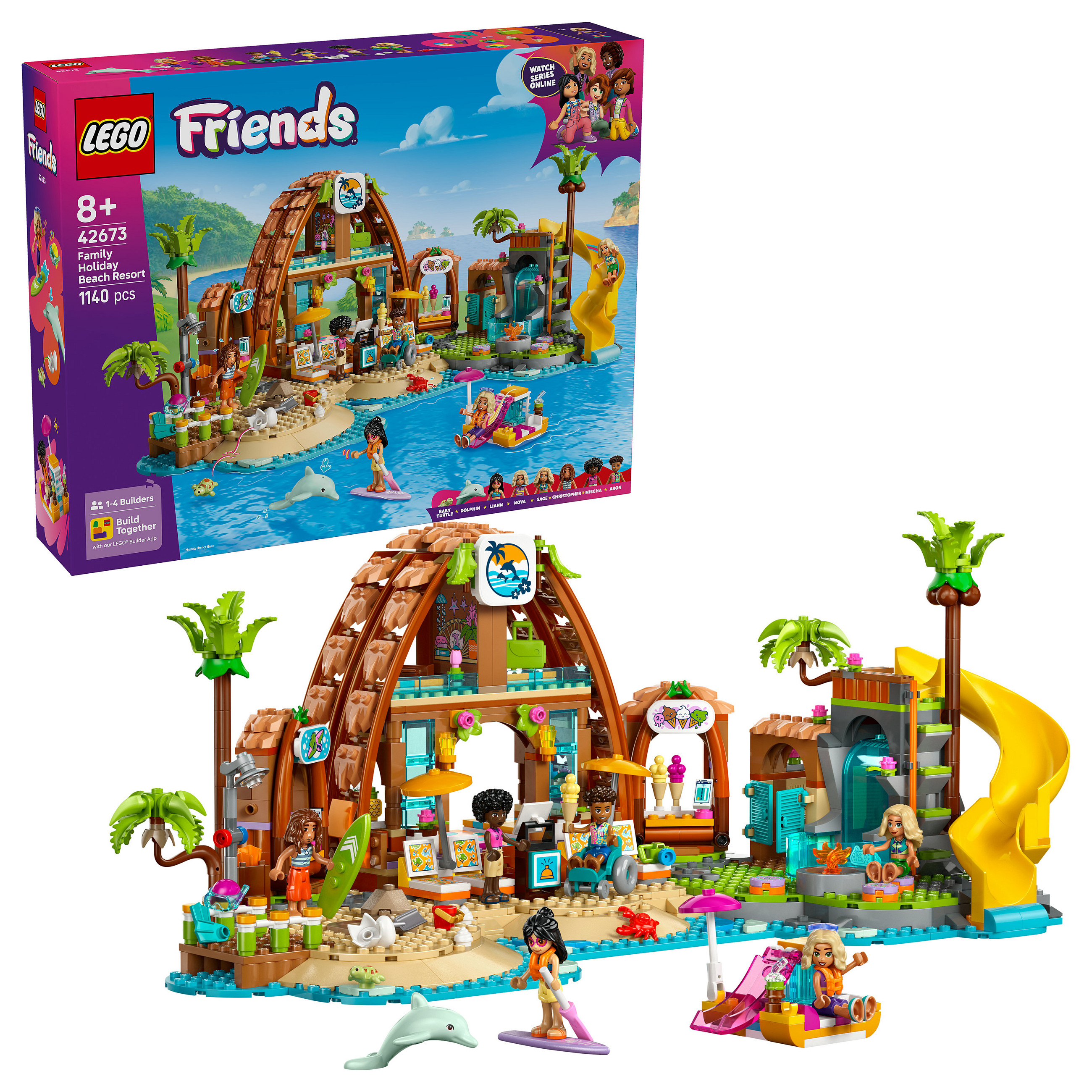 LEGO Friends Family Holiday Beach Resort