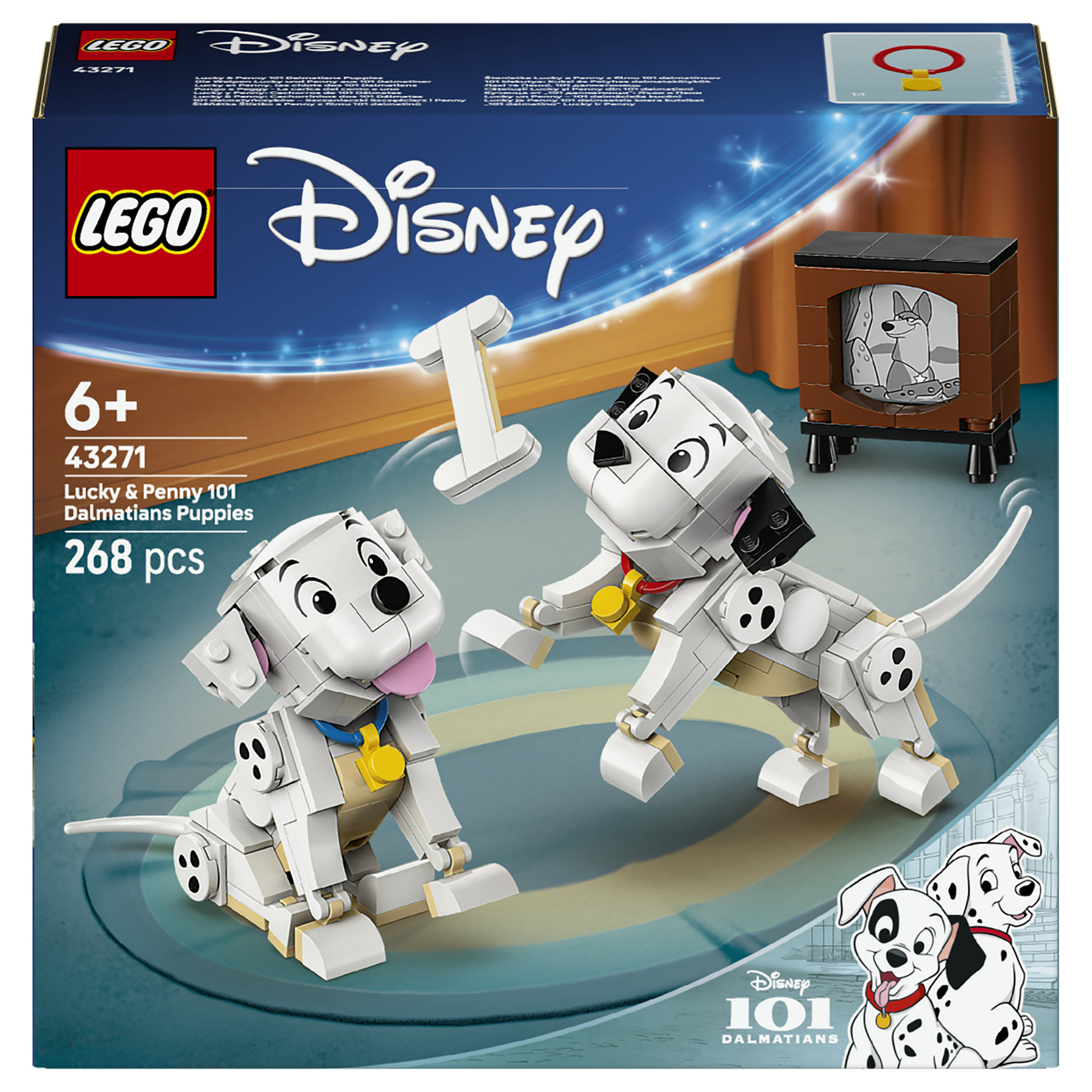 LEGO Disney Lucky & Penny 101 Dalmatians Puppies Spielwaren