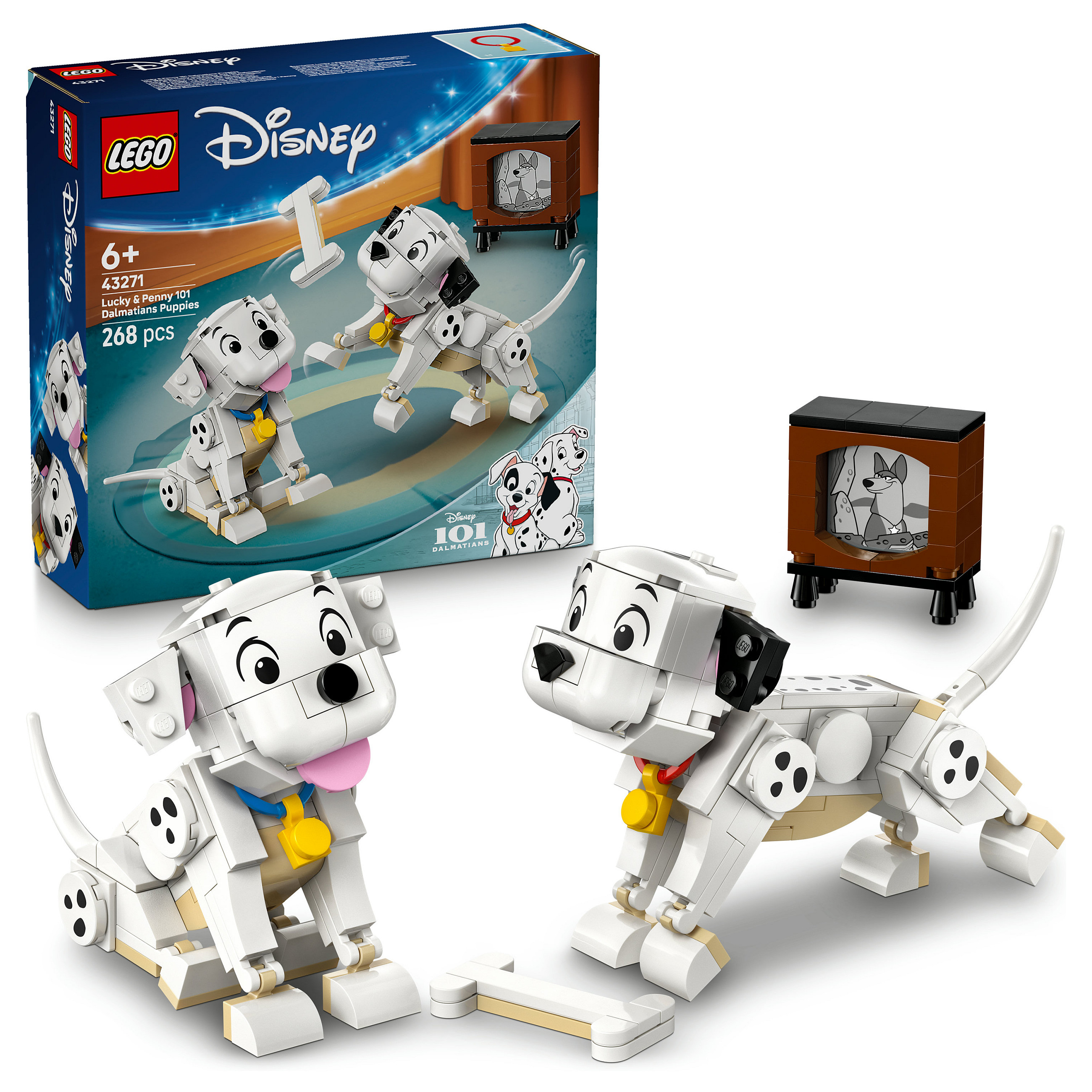 LEGO Disney Lucky & Penny 101 Dalmatians Puppies