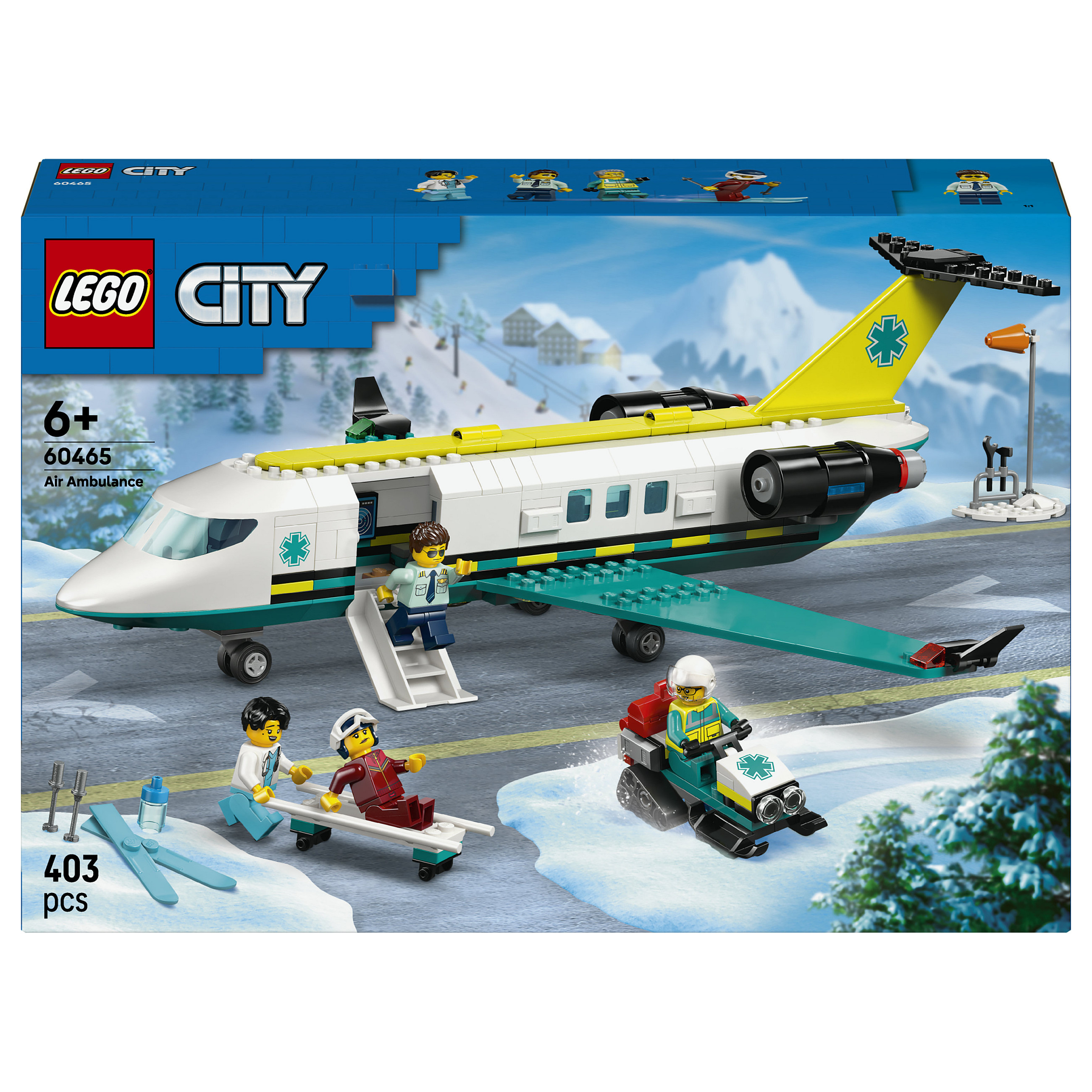 LEGO City Emergency Air Ambulance Airplane Spielwaren