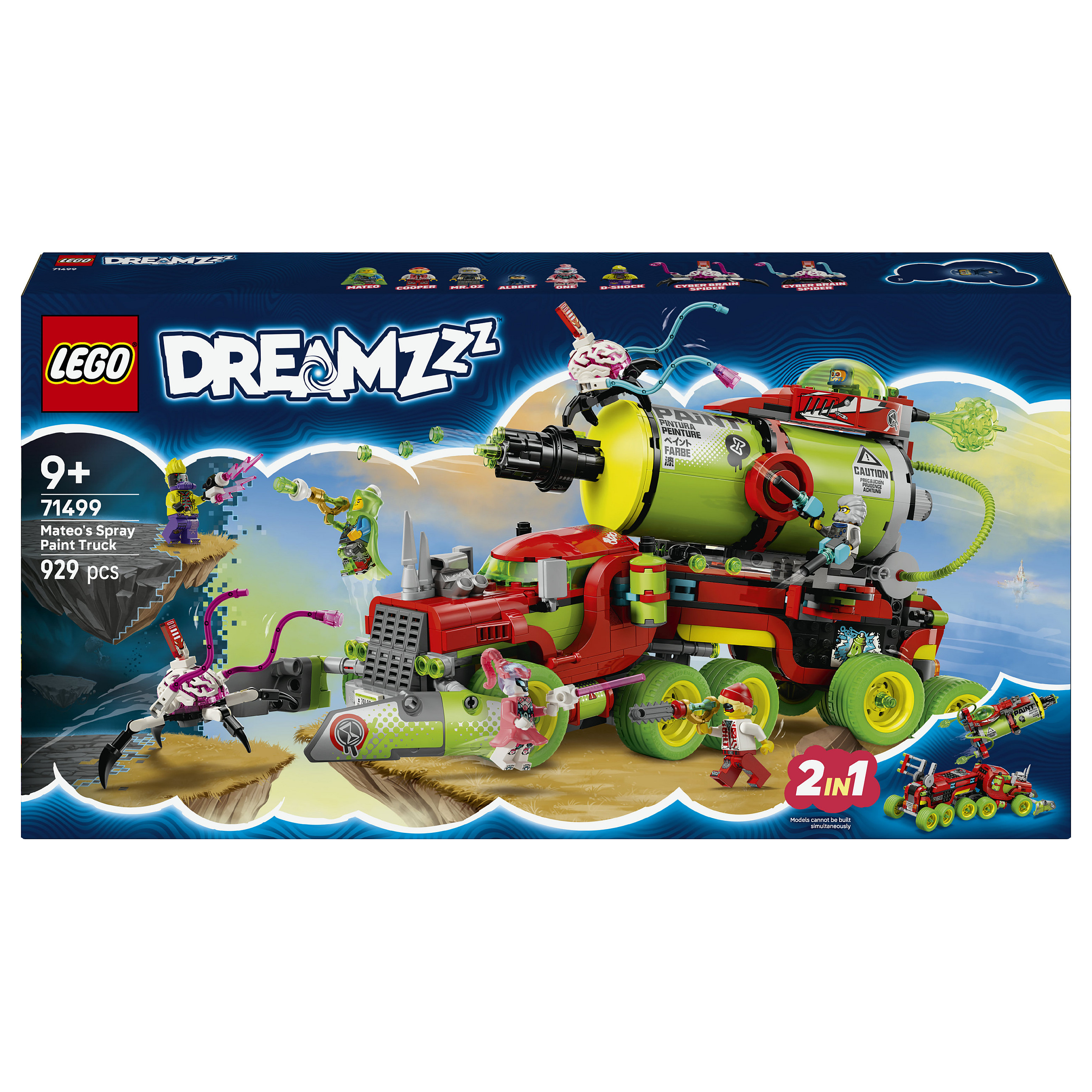 LEGO DREAMZzz Mateo's Spray Paint Truck Spielwaren
