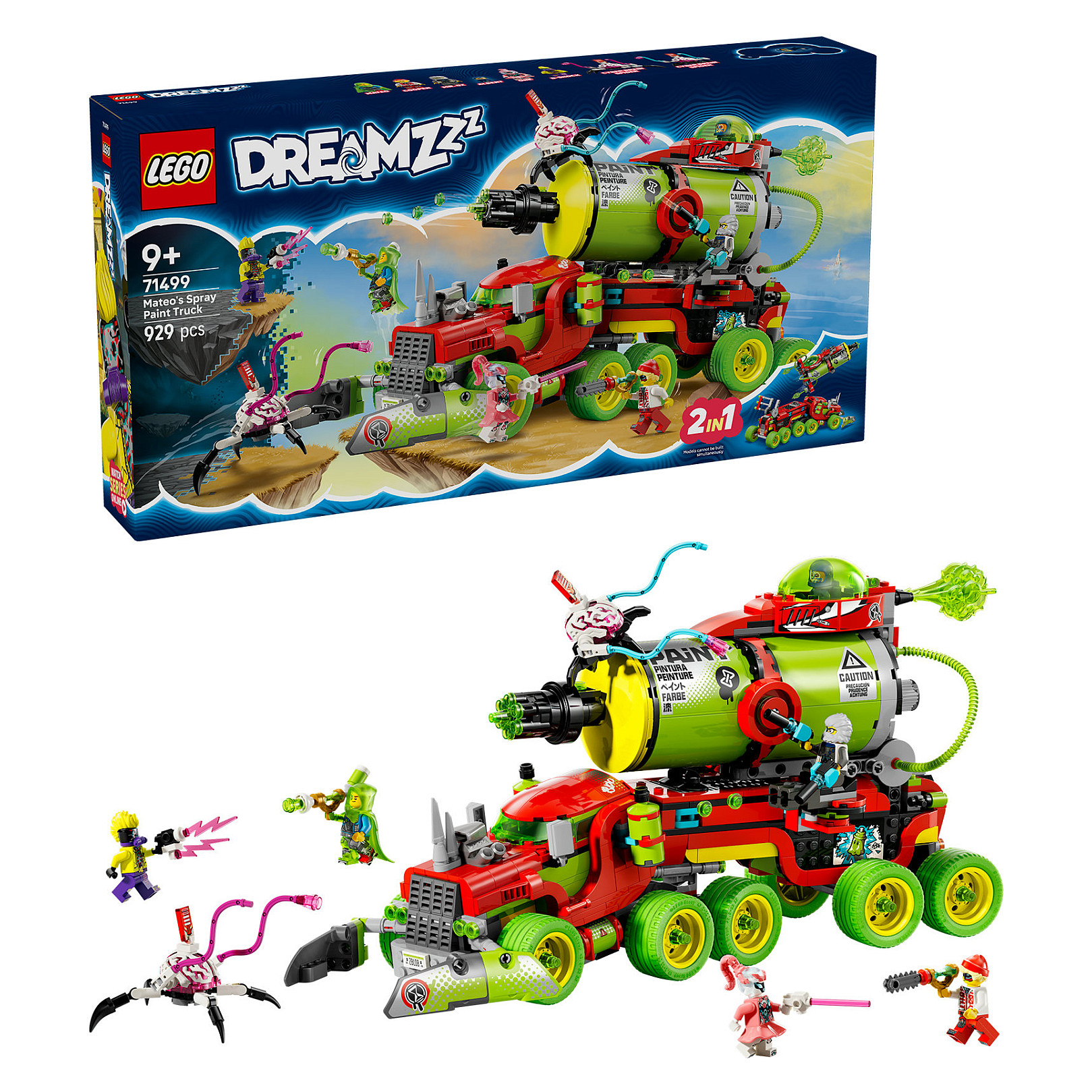 LEGO DREAMZzz Mateo's Spray Paint Truck