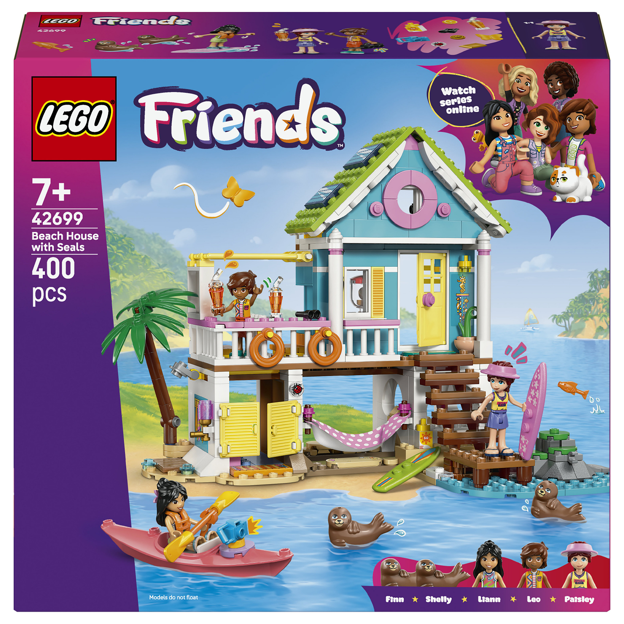 LEGO Friends Beach House with Seals 42699 Spielwaren