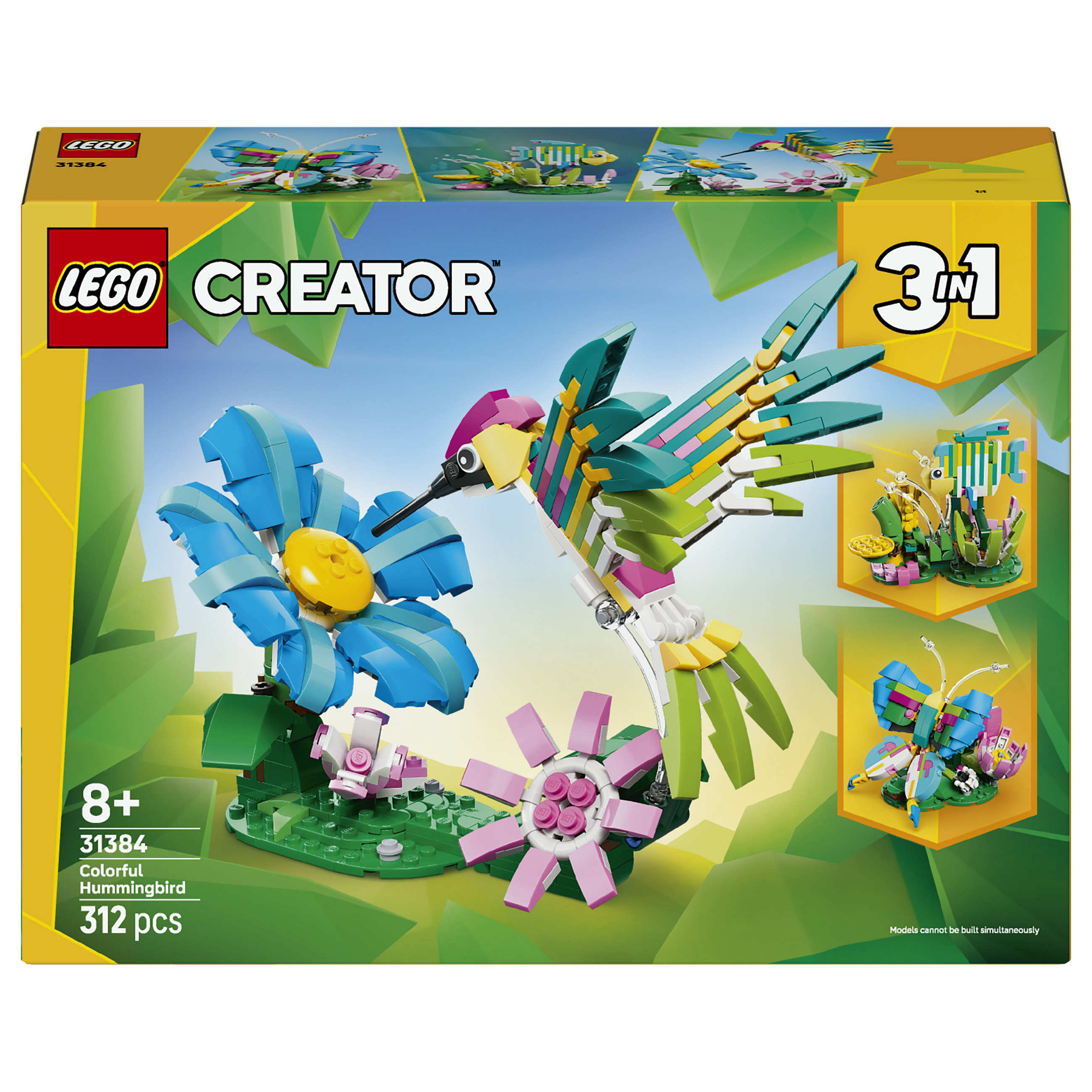 31384 LEGO® CREATOR 3-in-1-Set Wilde Tiere: Bunter Kolibri (31384)