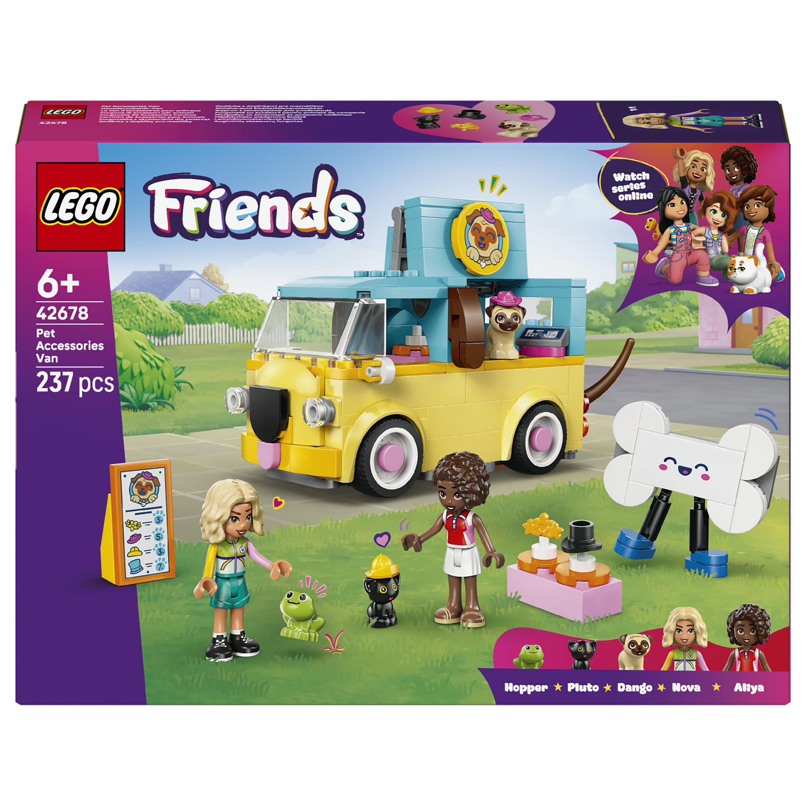 LEGO 42678 Friends Haustierzubehr-Van Spielwaren