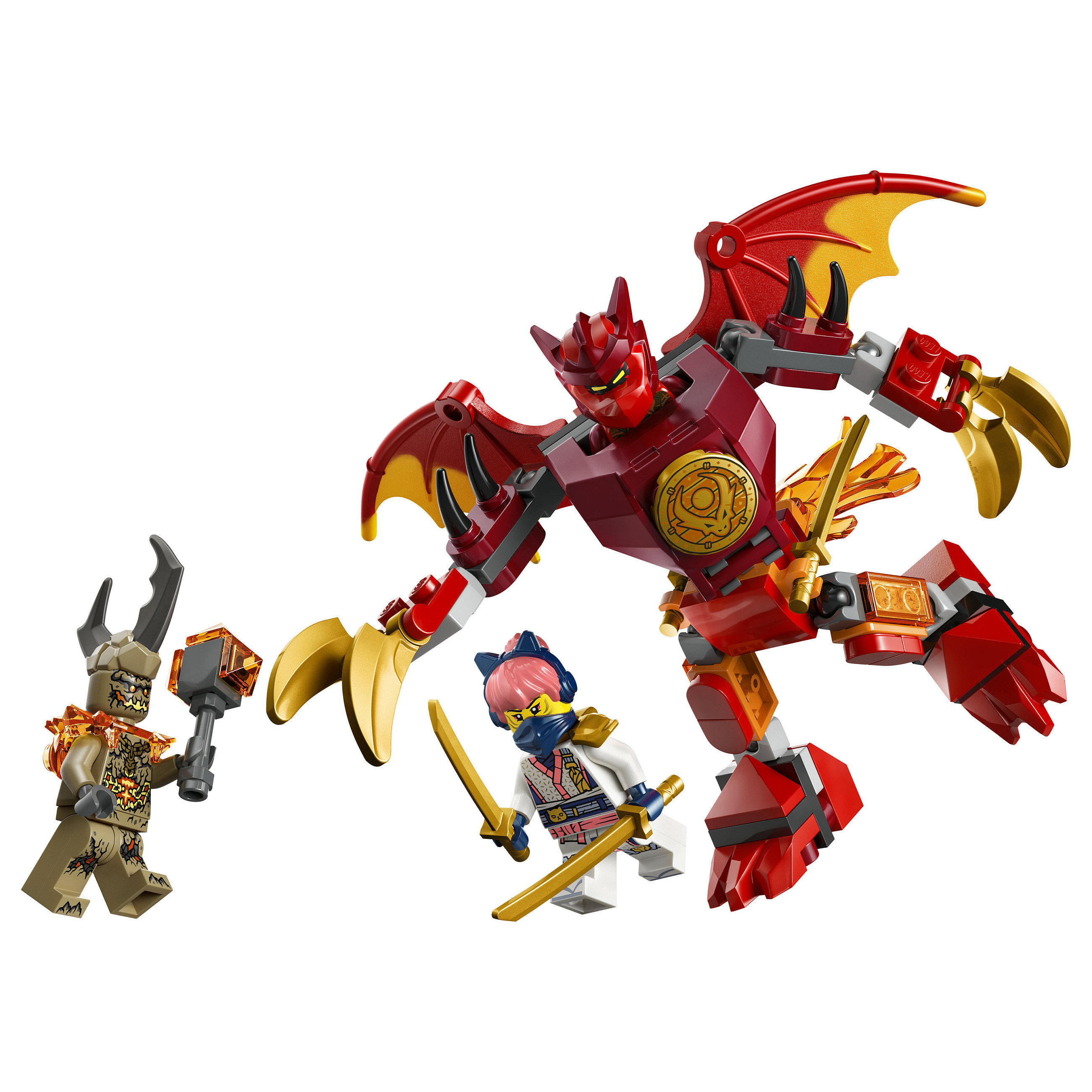 LEGO NINJAGO Kai's Dragon Mech Battle Pack 71851