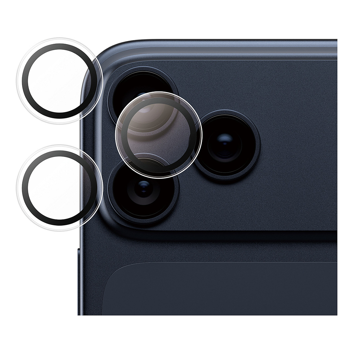 PanzerGlass SAFE. by ® Camera Lens Protector Transparent iPhone 17 Pro | iPhone 17 Pro Max | iPhone 16 Pro | 16 Pro Max