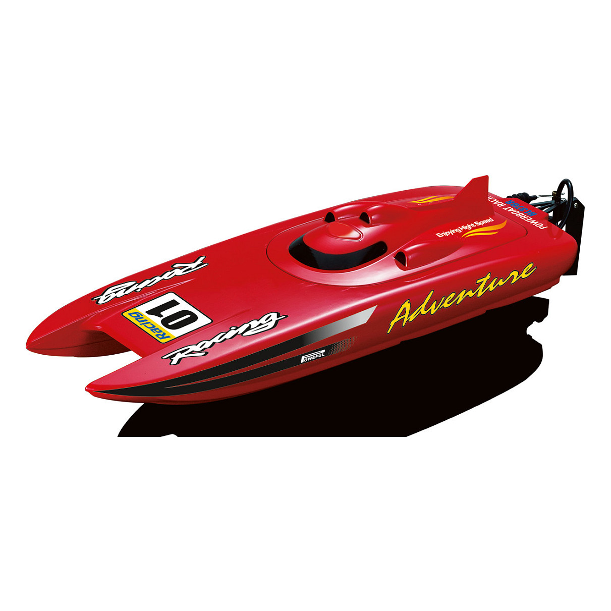 Amewi RC Boot Adventure Li-Ion Akku 1800mAh rot/14+ Spielwaren