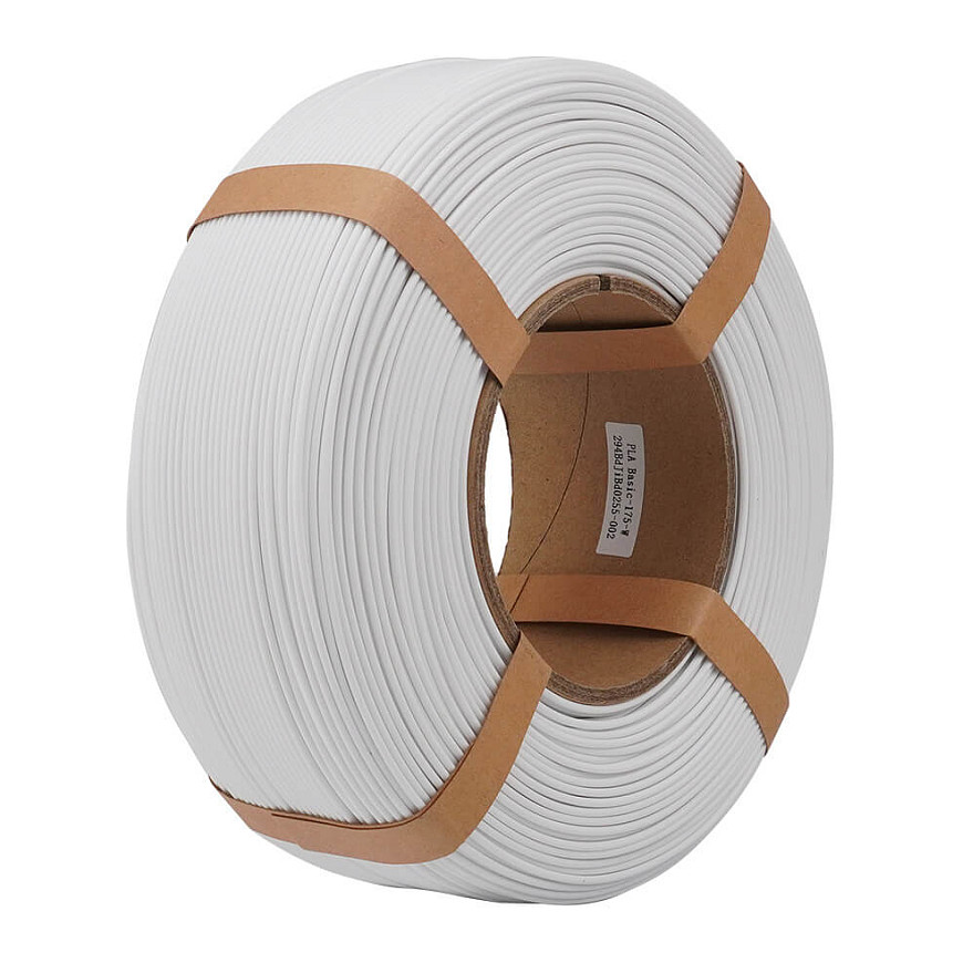 PLA-BASIC 1,75mm WHITE 1kg REFILL