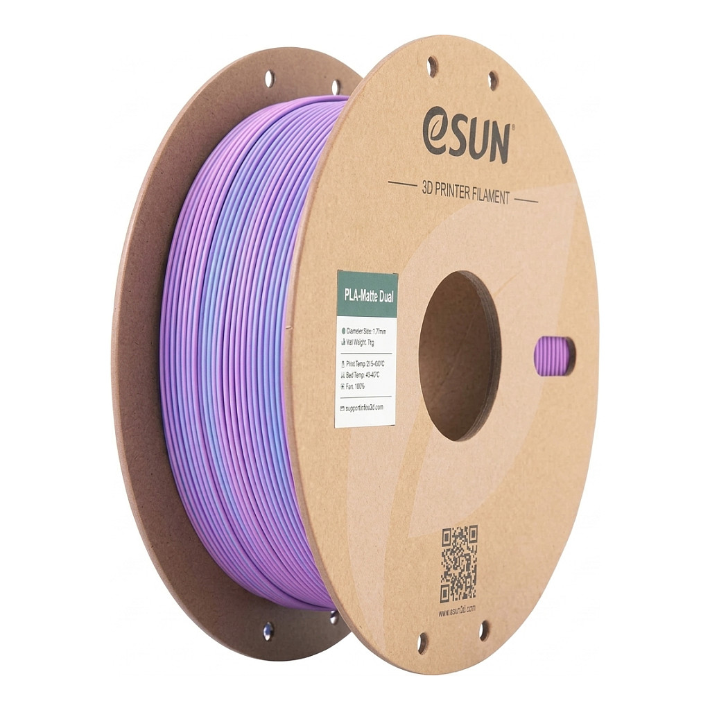 PLA MATTE DUAL 1,75mm PURPLE BLUE 1kg 3D Druck