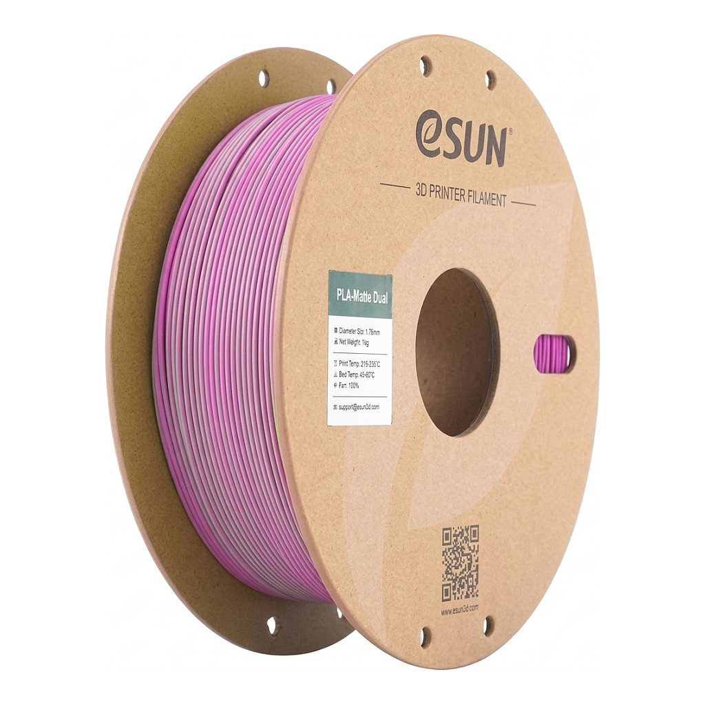 PLA MATTE DUAL 1,75mm GREEN PINK 1kg