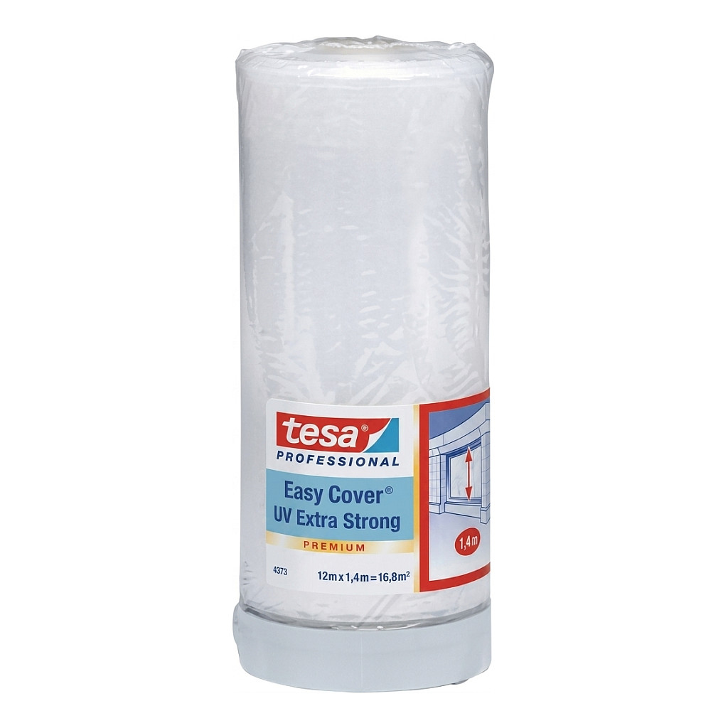 Tesa Abdeckfolie 12m x 55cm Easy Cov. Premium transp. 04373 Werkzeuge