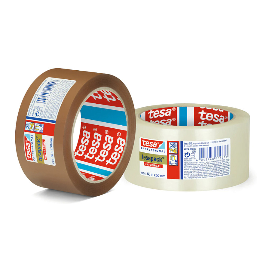 Tesa Packband 66m x 50mm Universal trasparent 04024 Werkzeuge