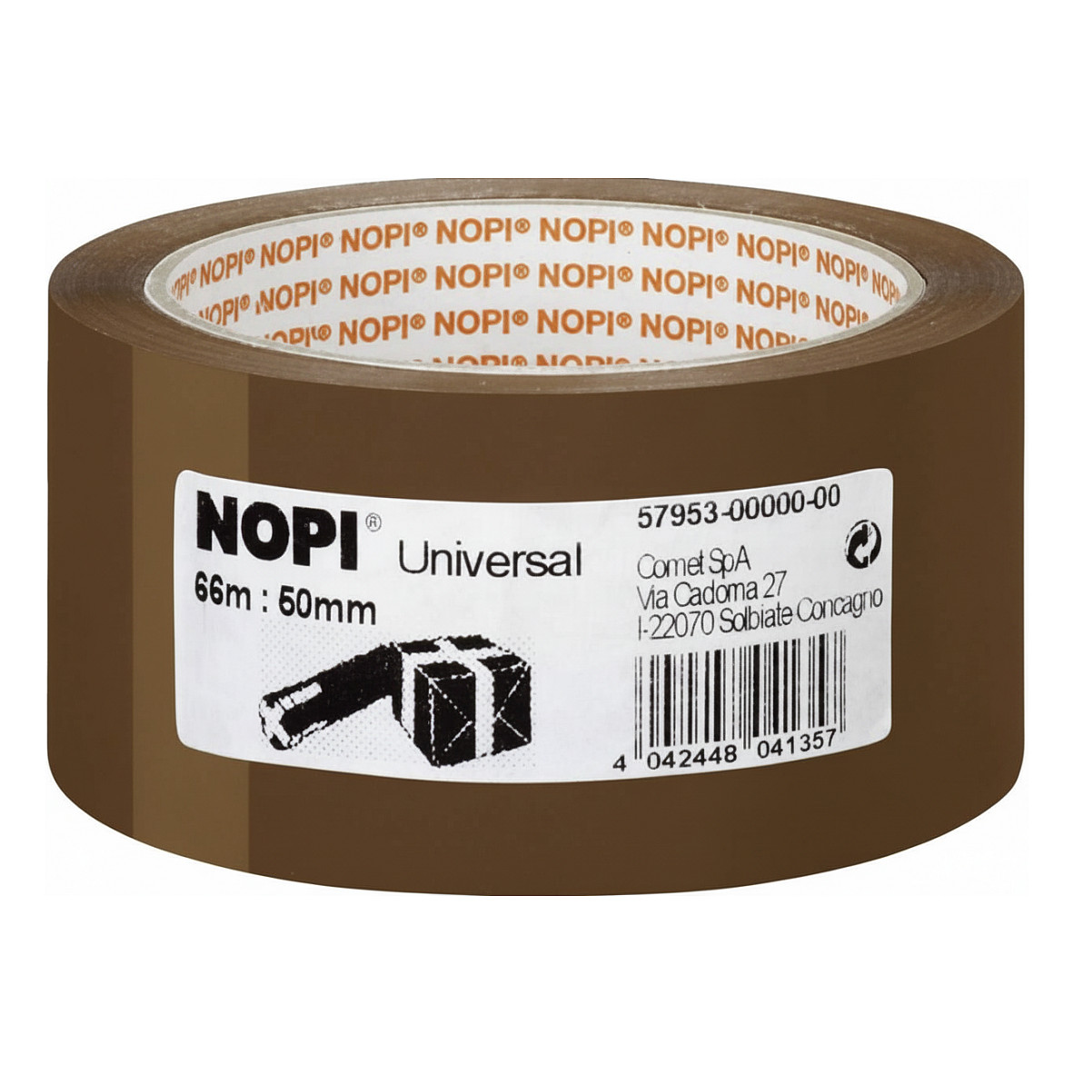 57953-00000-00 TESA Nopi Packband braun