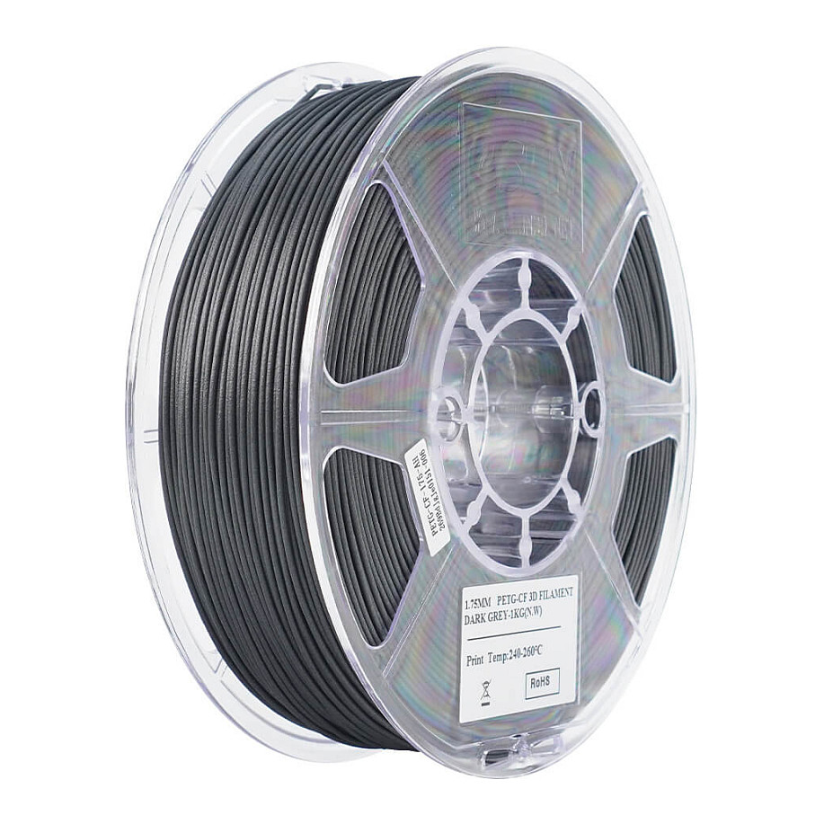 eSUN EPETG-CF 1,75mm DARK GREY 1kg