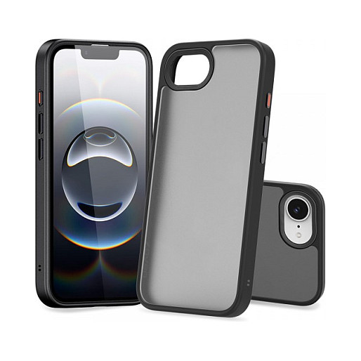 Nevox StyleShell Invisio (schwarz, iPhone 16e)