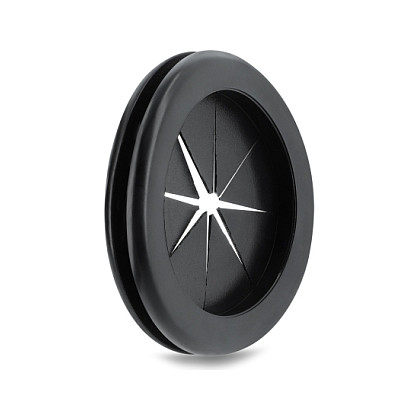 Delock Gummi Kabeldurchführung rund Ø 60 mm schwarz