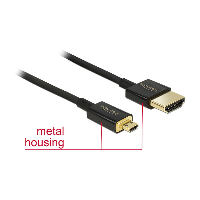 DeLOCK 85118 HDMI cable Display