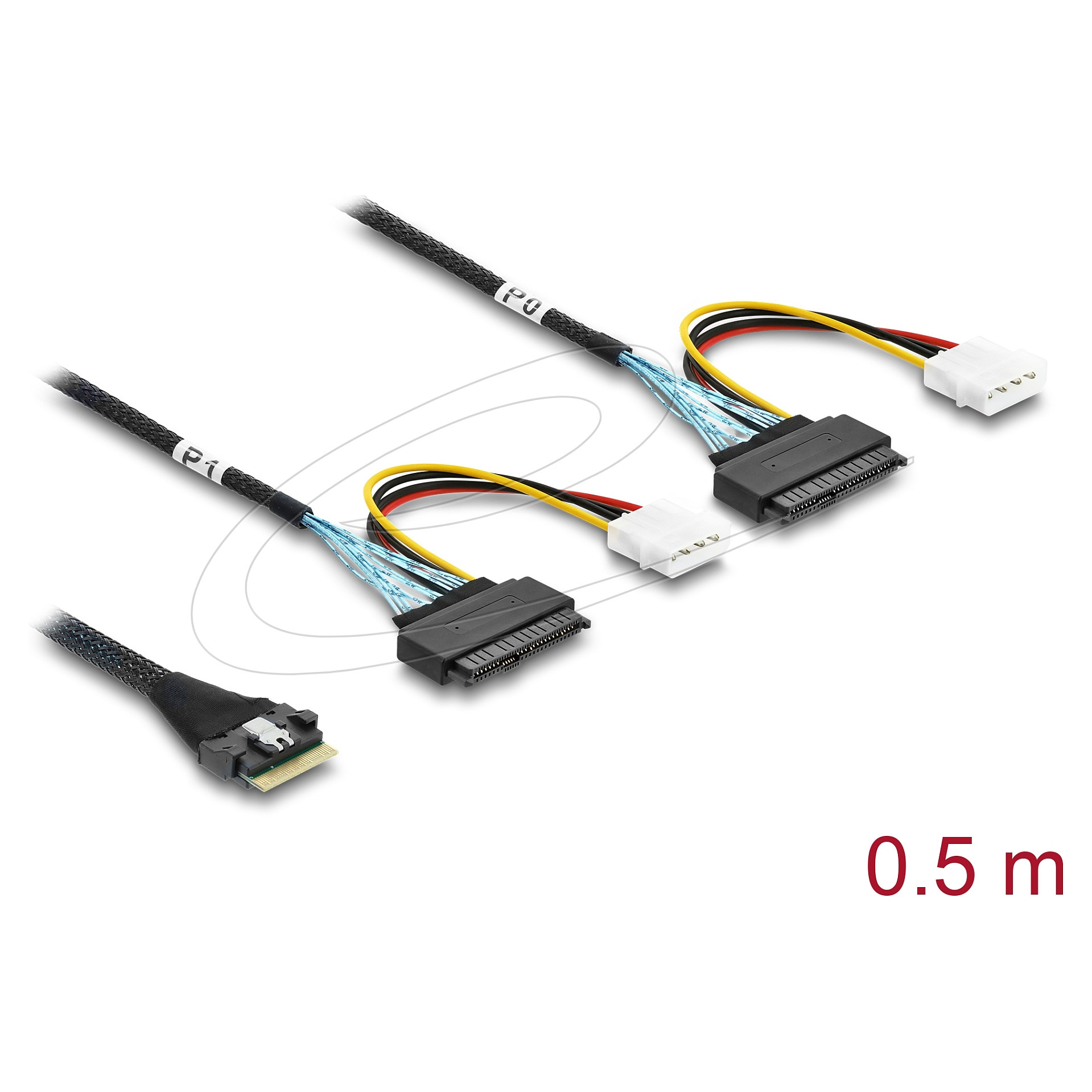 DeLOCK 82296 Serial Attached SCSI (SAS) cable Computer