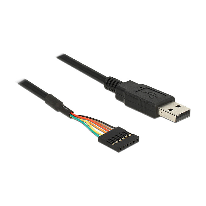DeLOCK 1.8m USB2.0-A/TTL 6-p USB cable USB