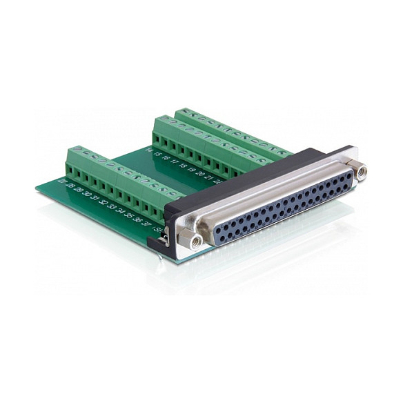 DeLOCK D-Sub 37 pin - 39 pin Terminal Block interface cards/adapter Display