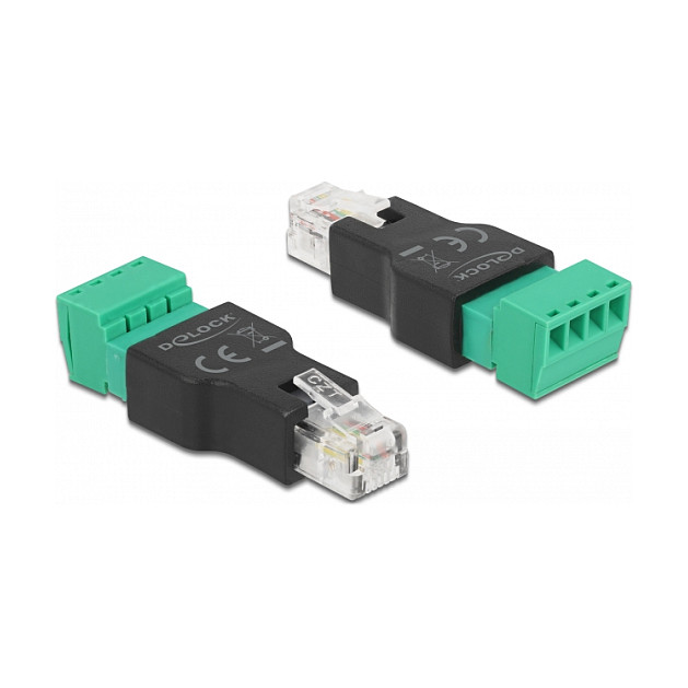 DeLOCK 66527 terminal block Netzwerk