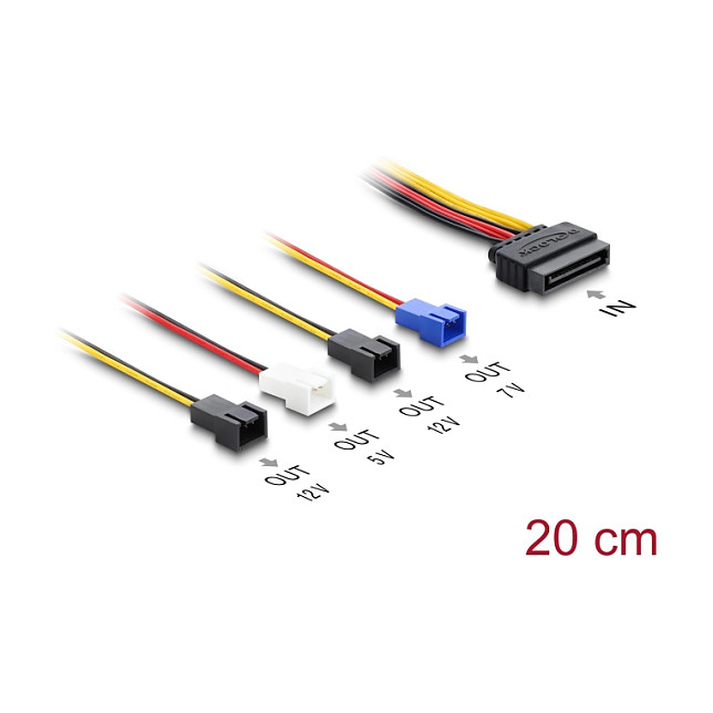 DeLOCK 80656 internal power cable Computer