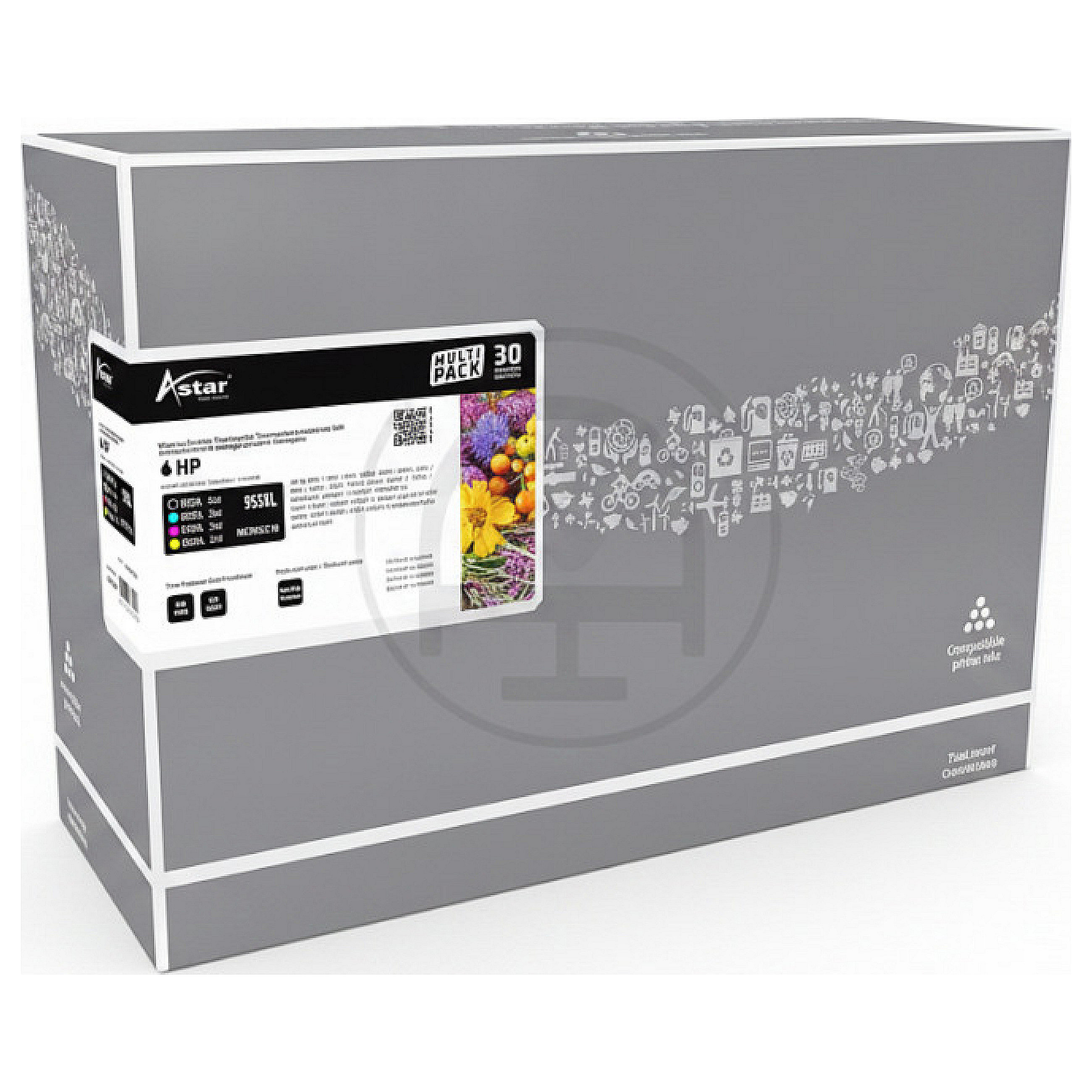 AS70748 ASTAR HP 953XL OJPRO Tinte (4) Tinte