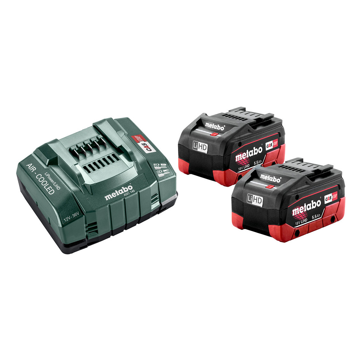 Basis-Set 2x 18V 5,5 Ah LiHD Werkzeuge