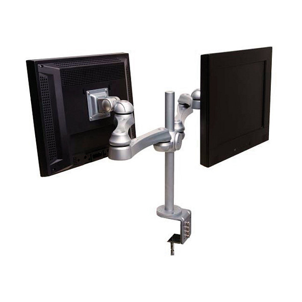 ROLINE LCD-Doppelarm Trgerstange 4 Gelenke Tischmontage