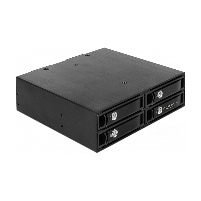 5.25? Wechselrahmen für 4 x 2.5? SATA / SAS HDD / SSD 12 Gb/s