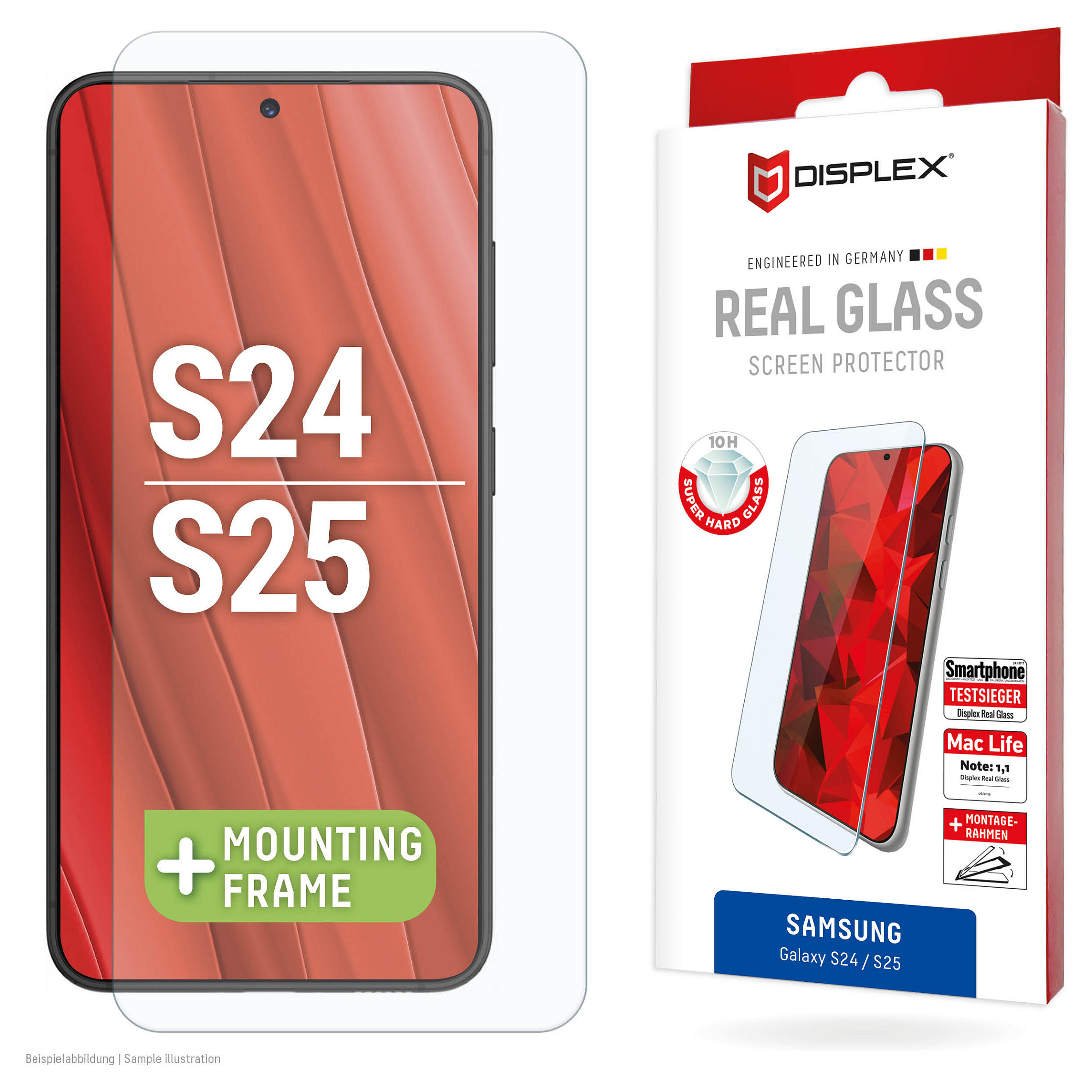 Displex 01895 mobile phone screen/back protector Smartphone Zubehör
