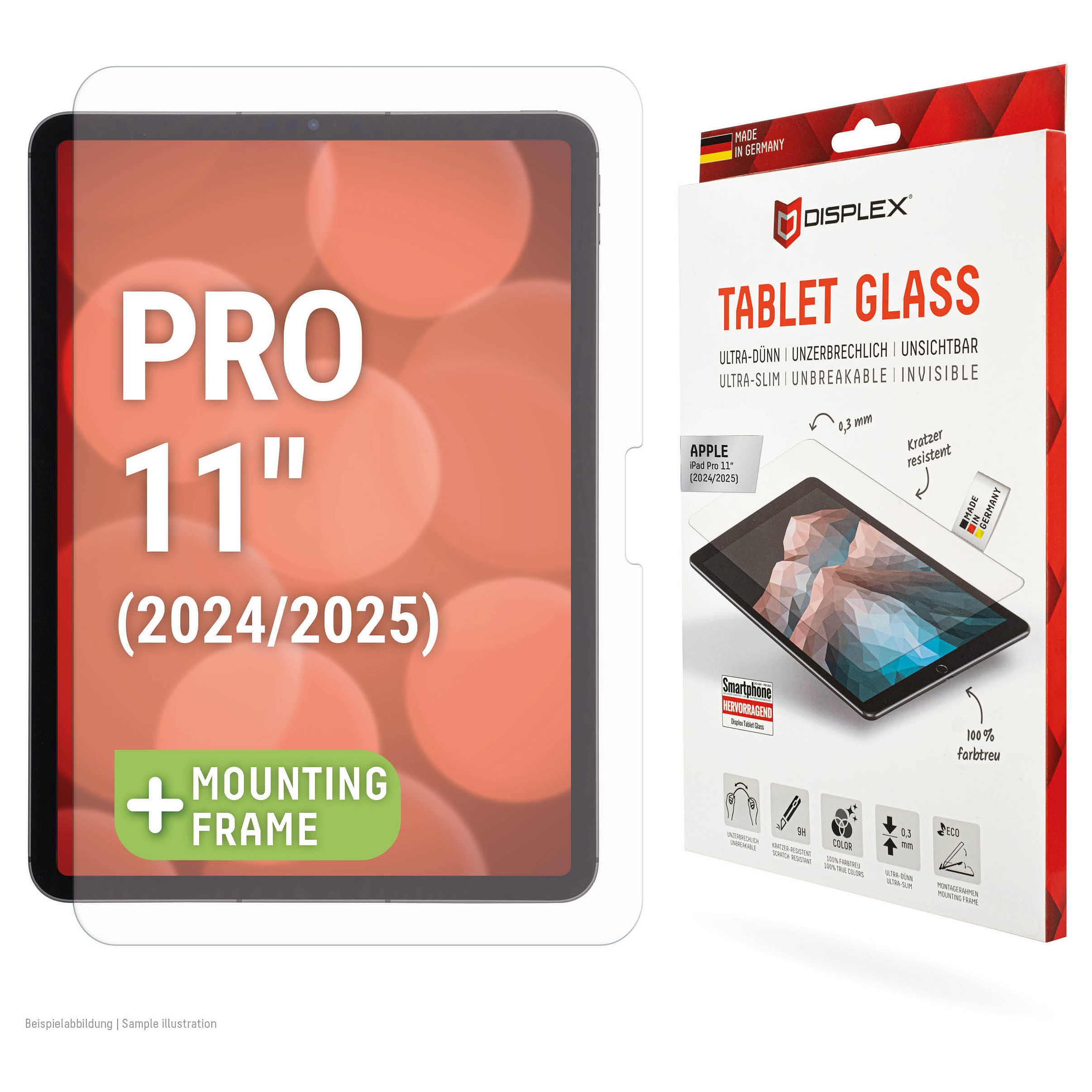 Displex 01960 tablet screen protector Tablet Zubehör