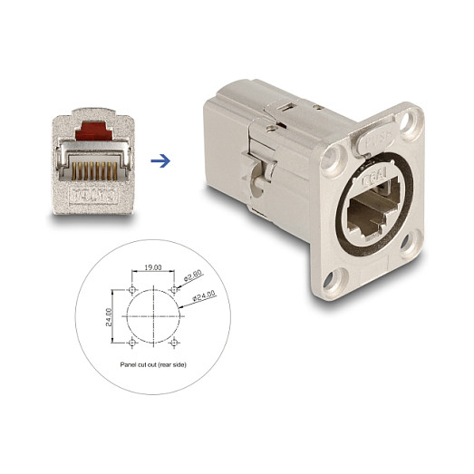 DeLOCK 67062 cable gender changer
