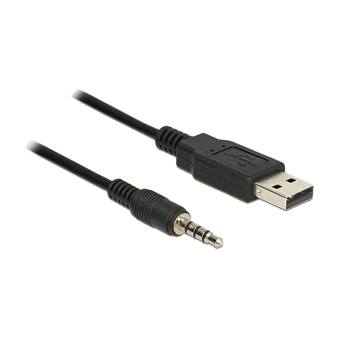 DeLOCK 1.8m USB2.0-A/3.5mm audio cable USB