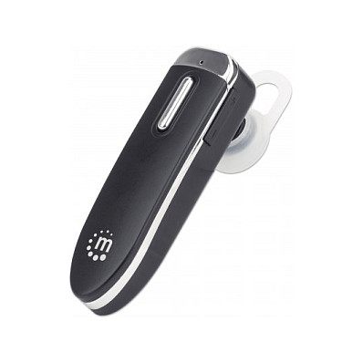 MANHATTAN Bluetooth-Headset Bluetooth 4.0 + EDR In-Ear Design omnidirektionales Mikrofon integrierte Bedienelemente schwarz