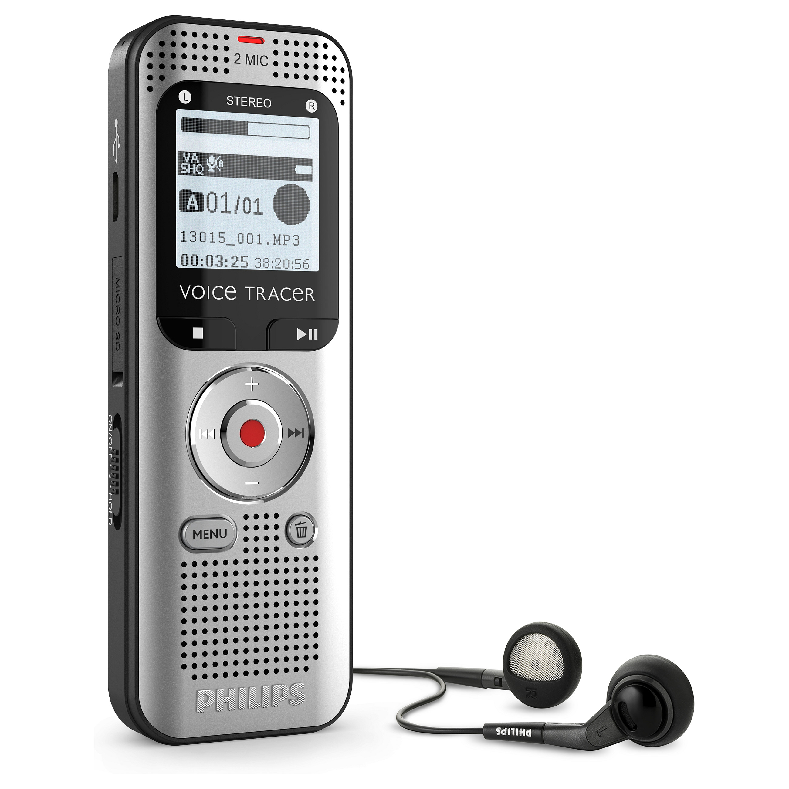 Philips Voice Tracer DVT2015 dictaphone