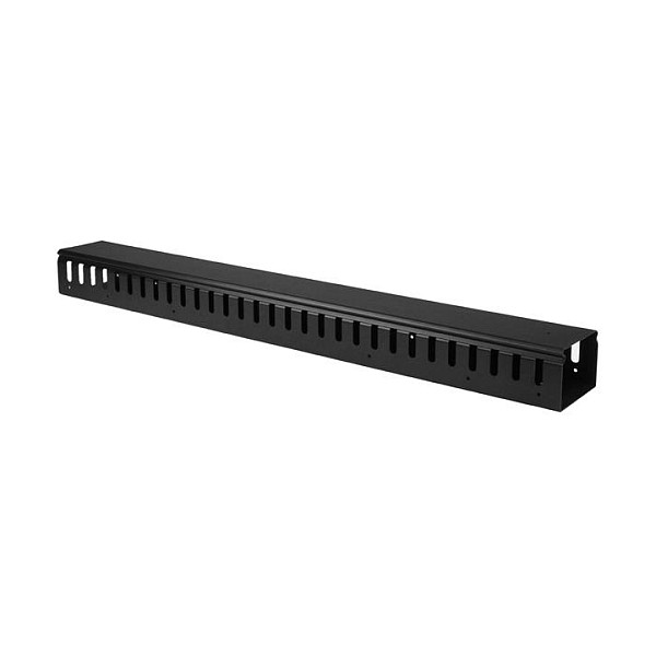 STARTECH.COM Vertikaler Kabelordner mit Finger Duct - 0U - 91cm - Rack Kabelmanager