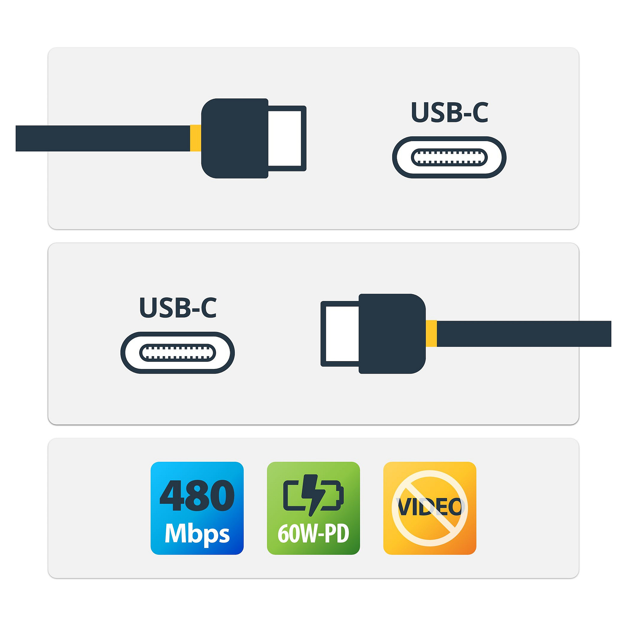 StarTech.com USB2CC1MR USB cable