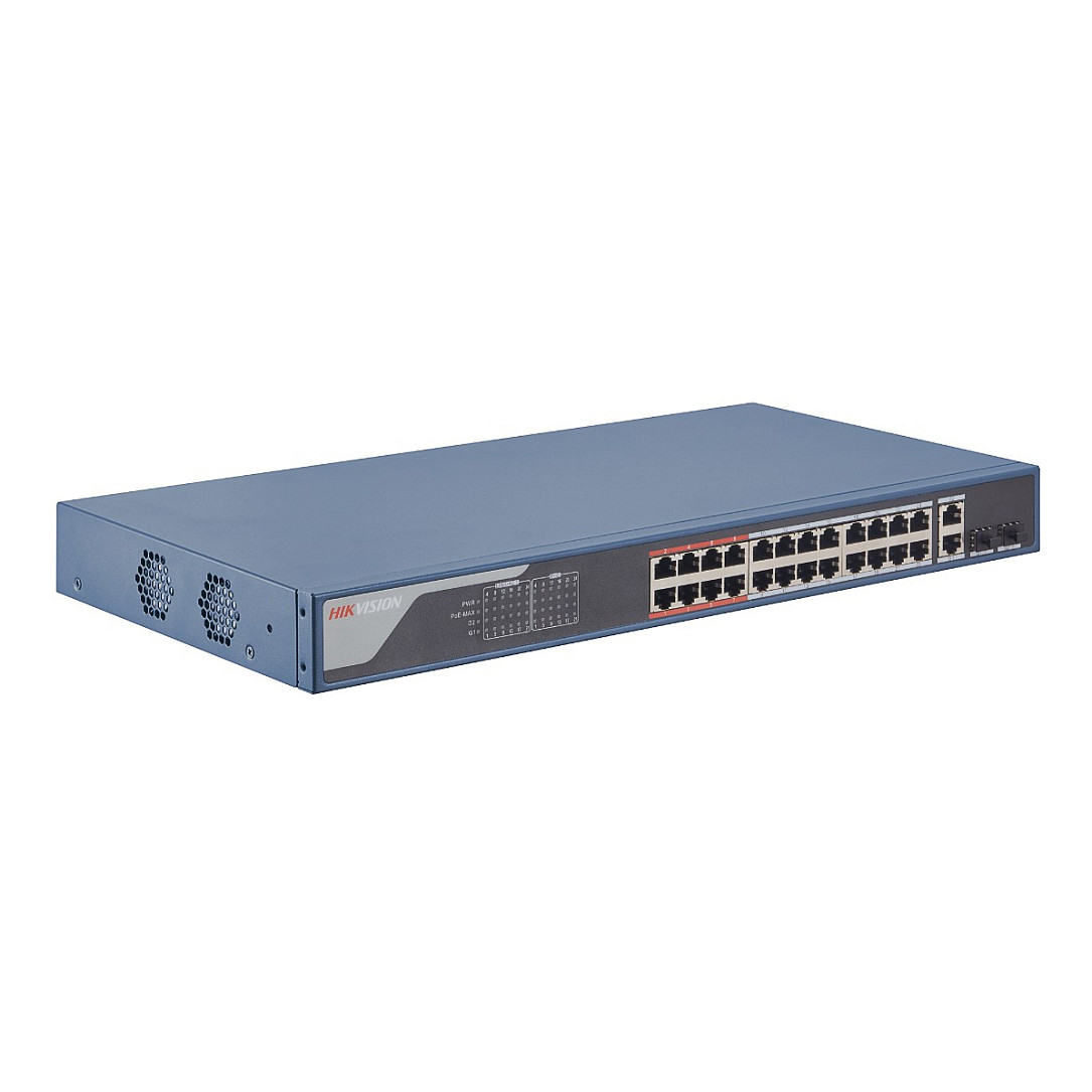 Hikvision DS-3E1326P-EI(B) network switch Switching Hubs