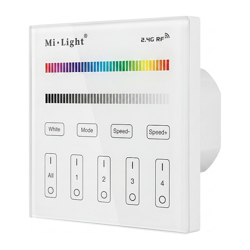 LED Fernbedienung Smart Panel RGB/RGB-W 4 Zonen *Milight/Miboxer* Beleuchtung