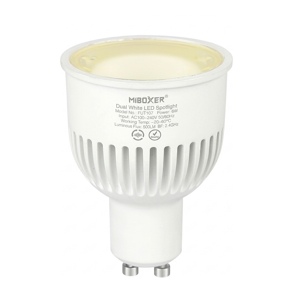 LED Retrofit GU10 6W Dual White LED Spotlight *Milight/Miboxer* Beleuchtung