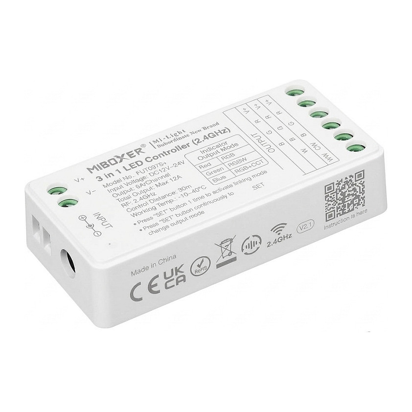 LED Controller S-Serie 3in1 (RGB/RGB-W/RGB+CCT) DC12/24V *Milight/Miboxer* Beleuchtung